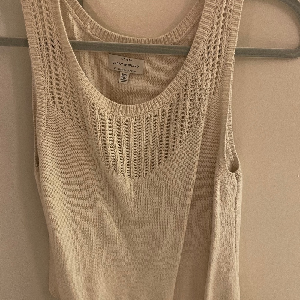 Lucky Brand Sweater-Tank